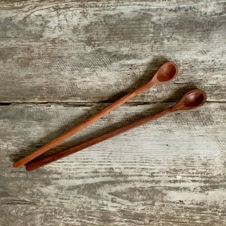 Long Handled Wooden Stir Spoon