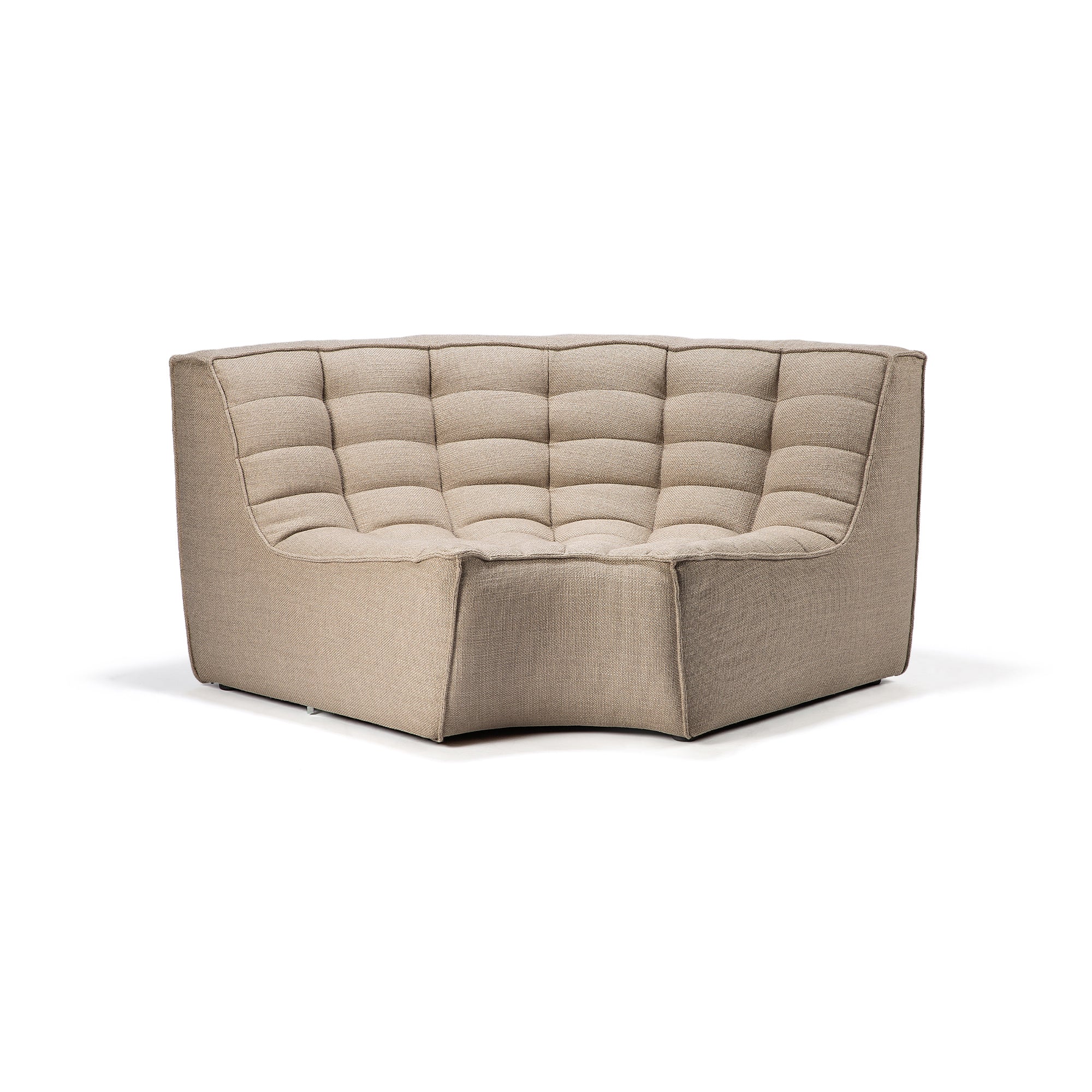 N701 sofa - round corner - beige