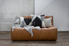 Nero Chevron lumbar cushion