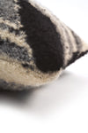 Nero Chevron lumbar cushion