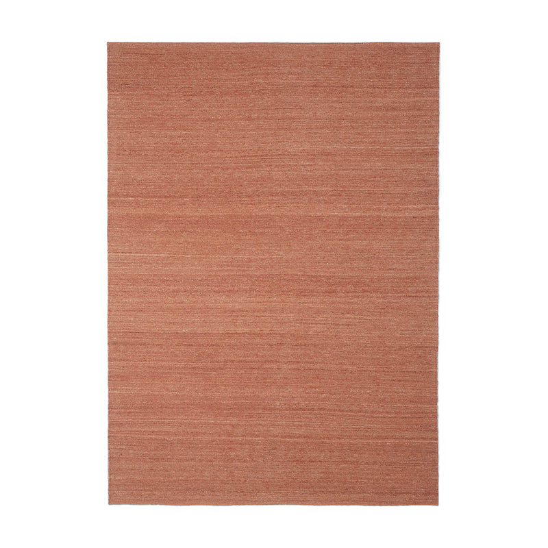 Terracotta Nomad kilim rug