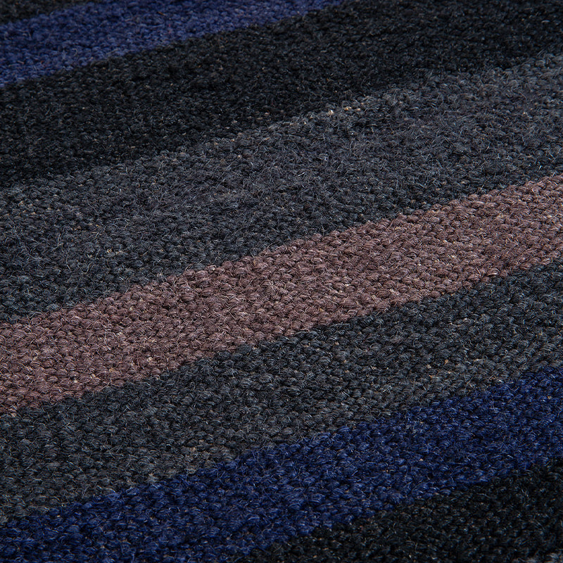 Cobalt kilim rug