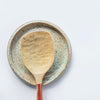 Thrown Spoon Rest - Lichen