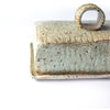 Handmade Ceramic Butter Dish - Lichen