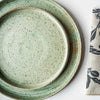 Round Dinner Plate Set - Lichen