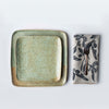 Square Dinner Plate Set - Lichen