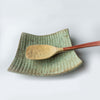 Molded Spoon Rest - Lichen