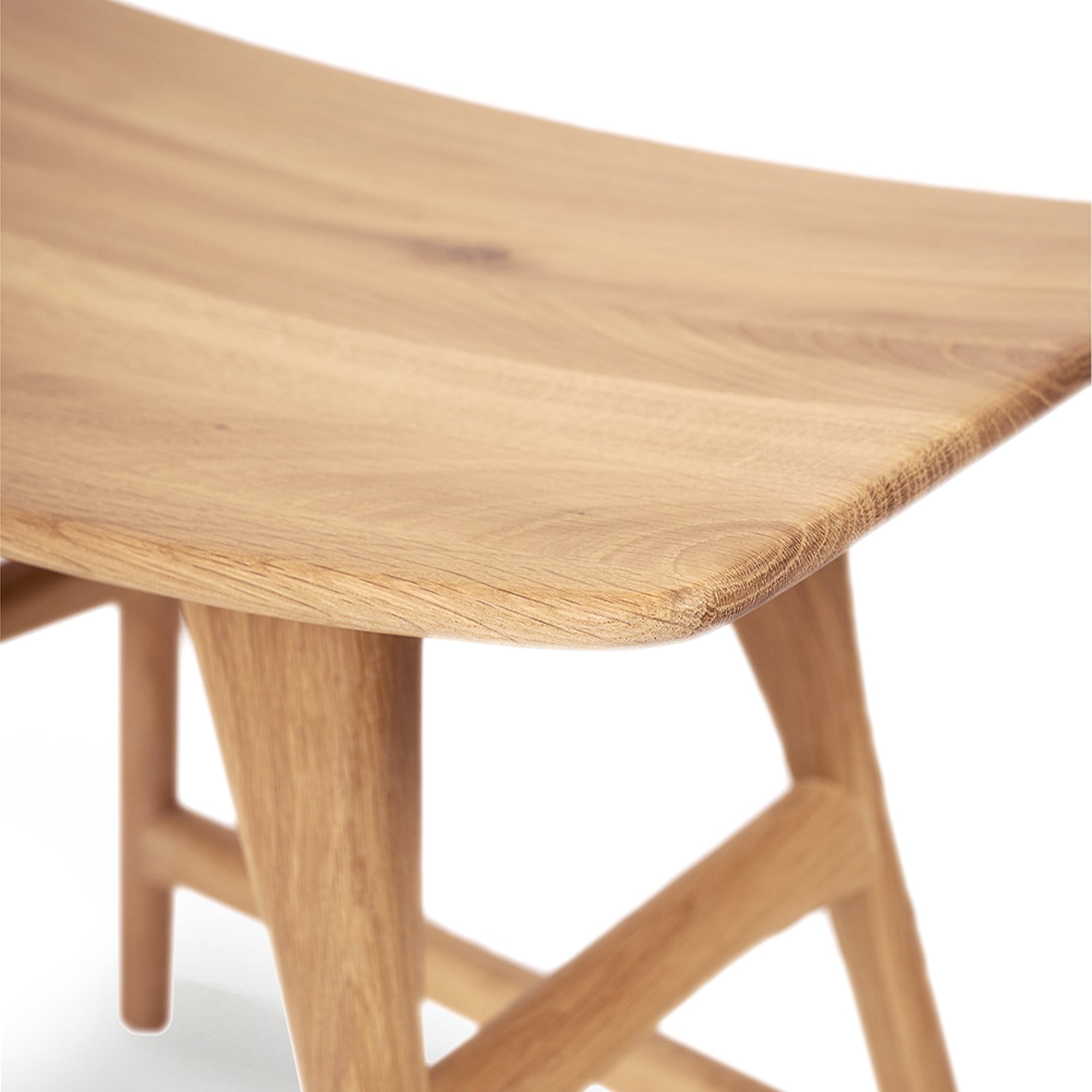 Oak Osso dining stool