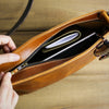 LEATHER CROSSBODY BAG