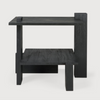 Teak Abstract Side Table