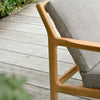 Teak Jack Outdoor 3-Seater Sofa - Mocha