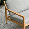 Teak Jack Outdoor 3-Seater Sofa - Mocha