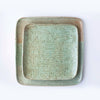 Square Dinner Plate Set - Lichen