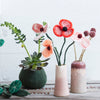 endless flower - poppy peach