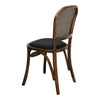 Bentwood Rattan Dining Chair