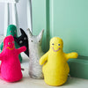 the curious doorstop / bookend - pink