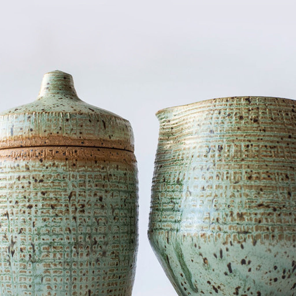 Cream and Sugar Set - Lichen