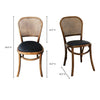 Bentwood Rattan Dining Chair