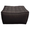 N701 sofa - footstool - gray