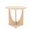 Oak Geometric side table