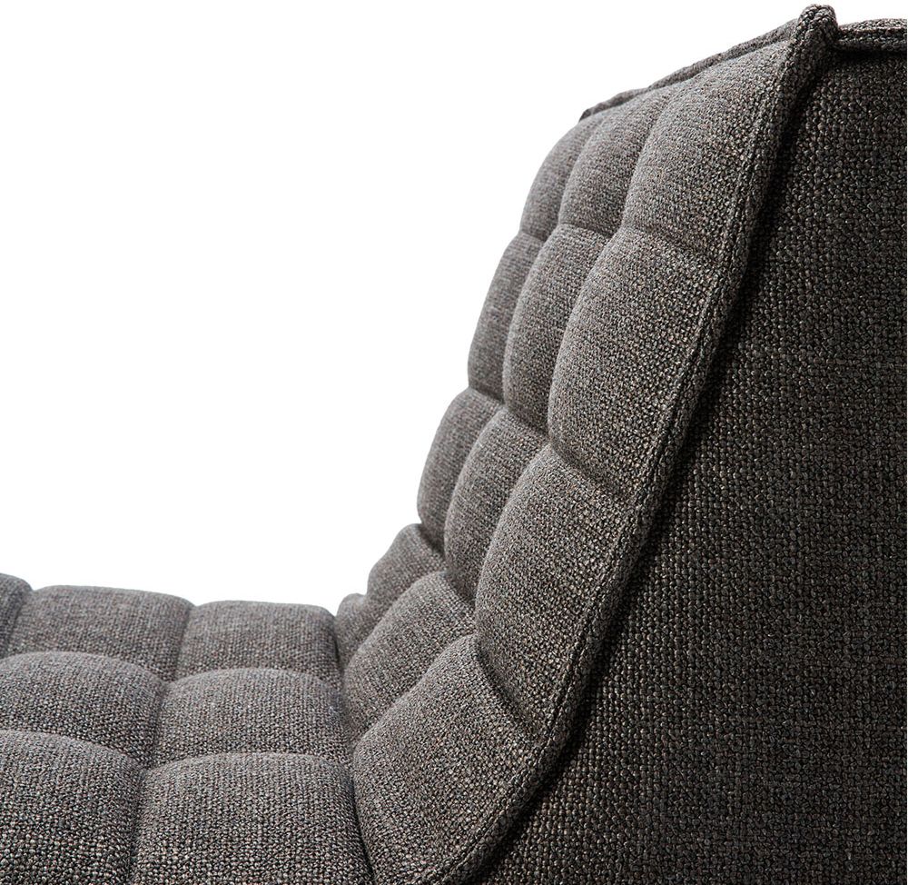 N701 sofa - 1 seater - gray
