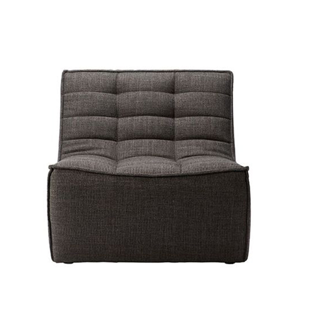N701 sofa - 1 seater - gray