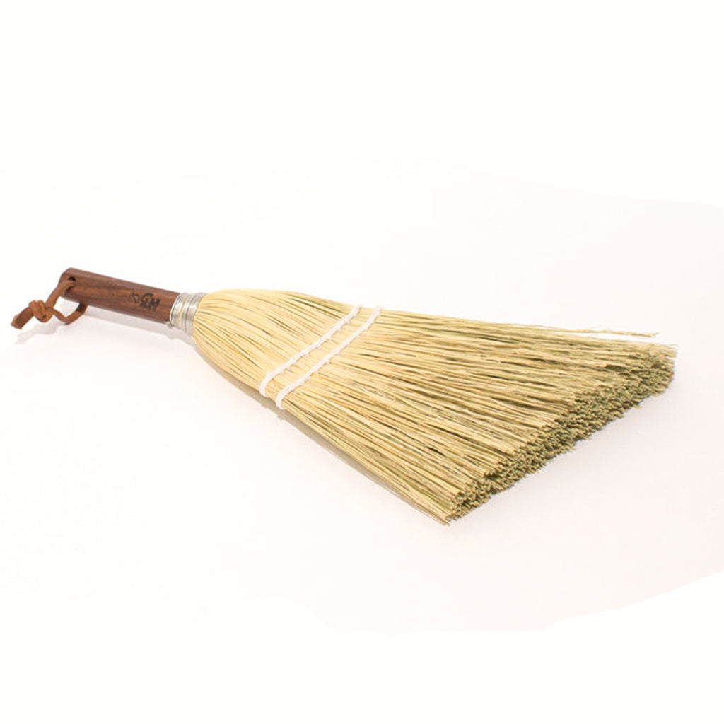 Walnut Whisk Broom & Dustpan Set